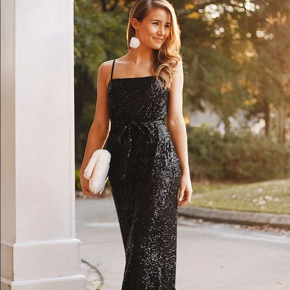 NWT Reformation Prince sequin jumpsuit - Picture 2 of 9